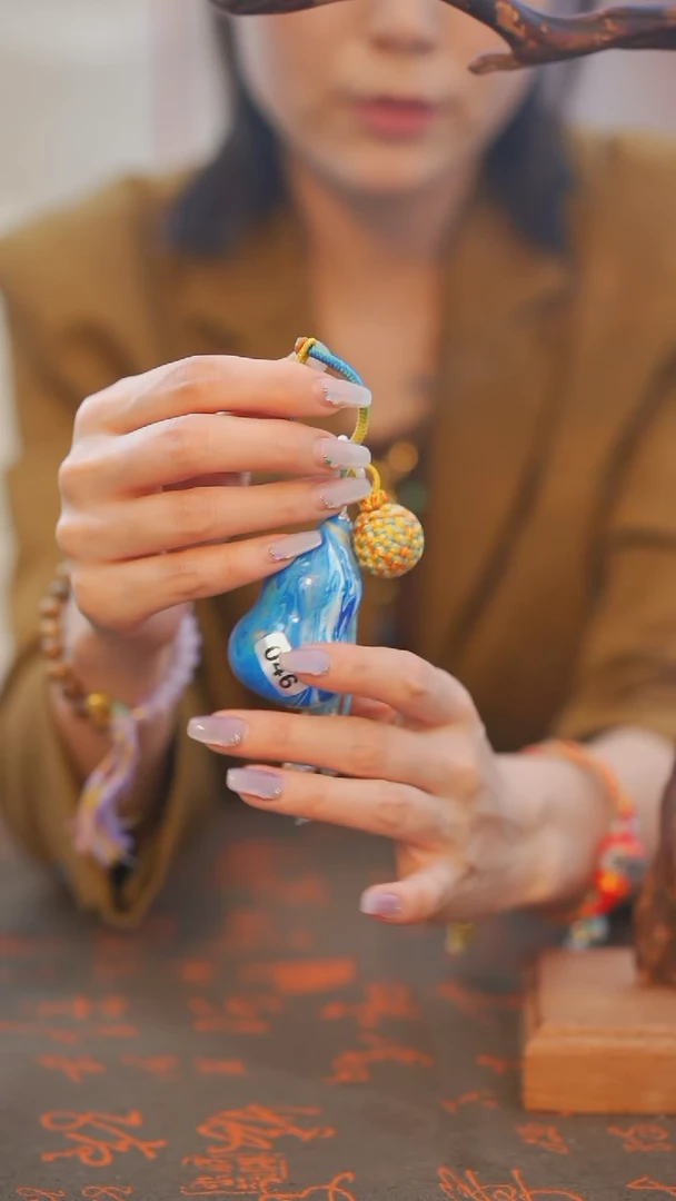 46非遗漆手艺工天然葫芦文玩福禄