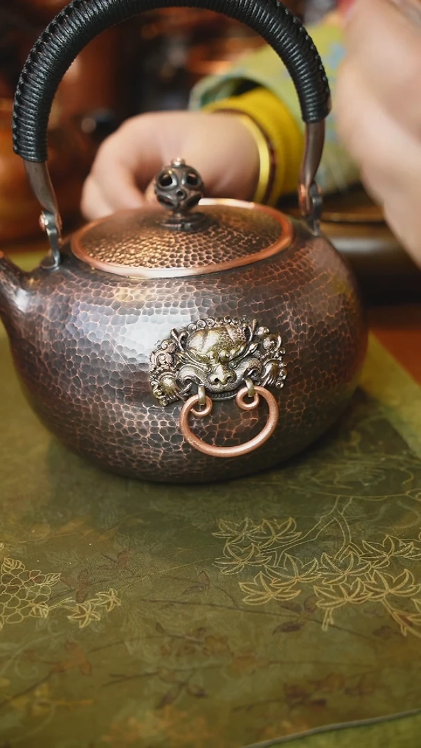 【闪购商品】麒麟烧水壶全手工一体壶