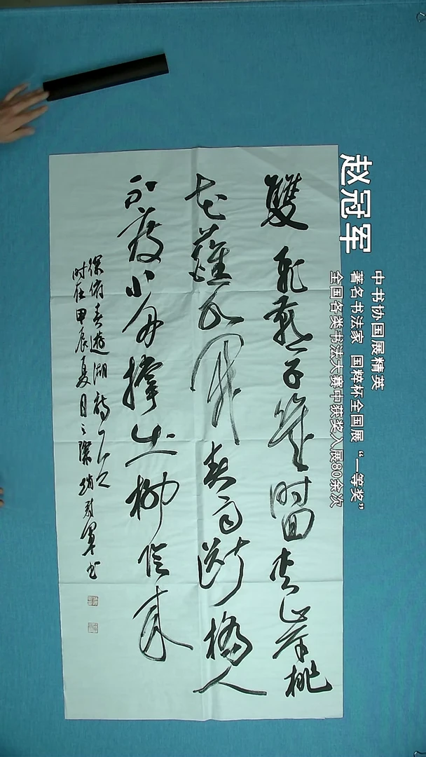 【闪购商品】书法272 上海赵冠军中书协138*69