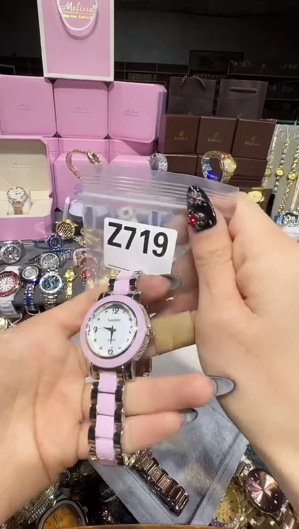 石英机芯不锈钢不锈钢直播定闪专用