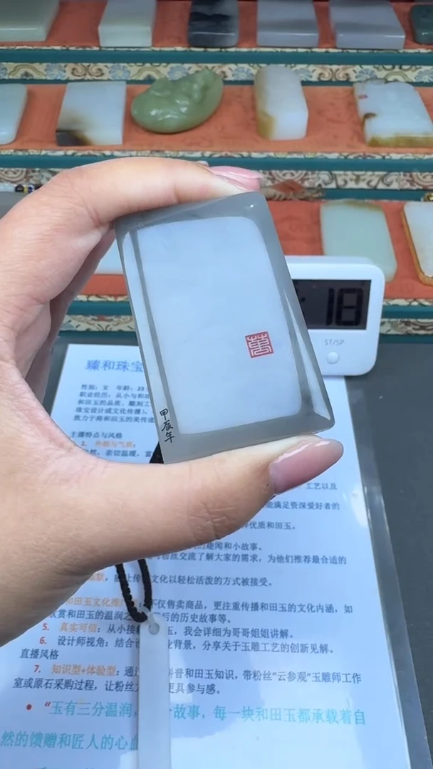 【闪购商品】和田玉颈饰未镶嵌婷婷