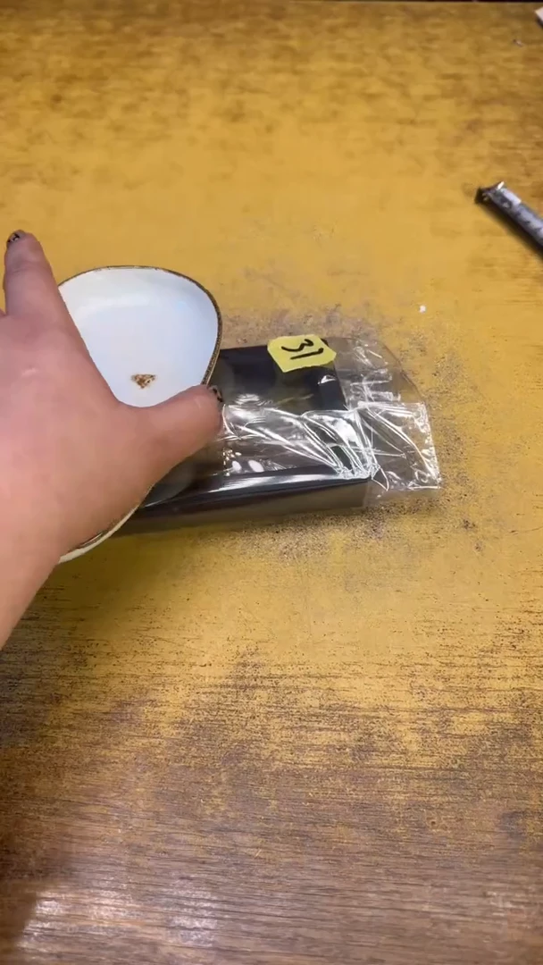 瓷器瓷器瑕疵破破37深碗