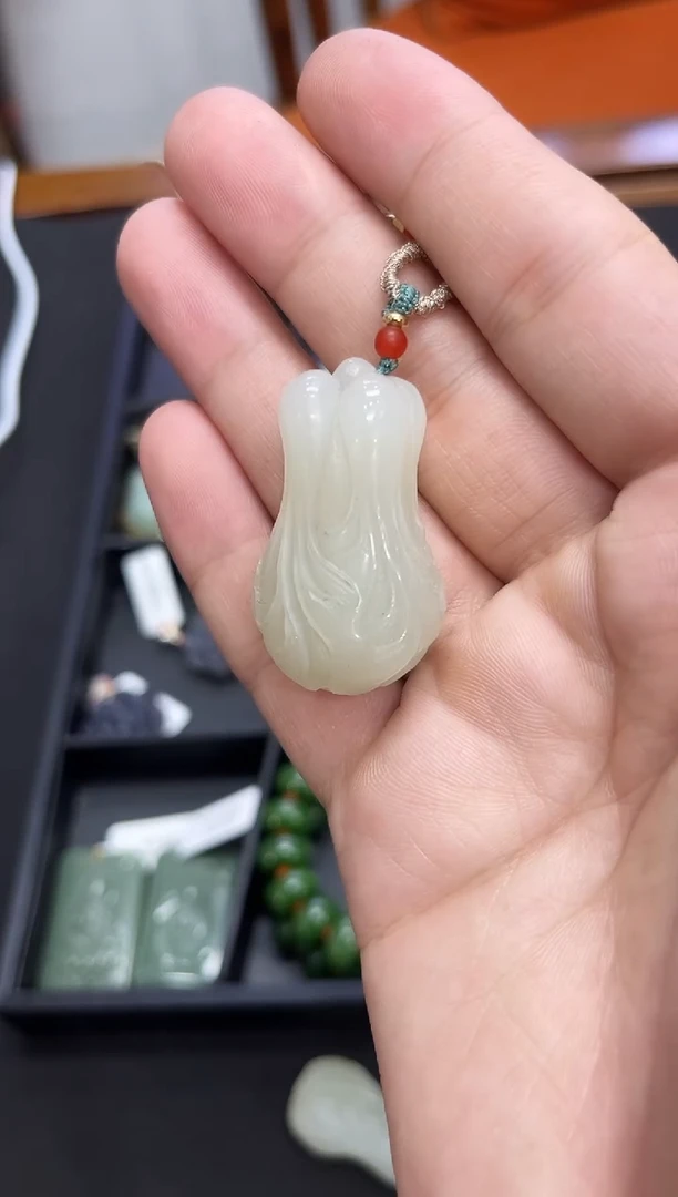 颈饰未镶嵌和田玉小艾多样性发货拍一发一