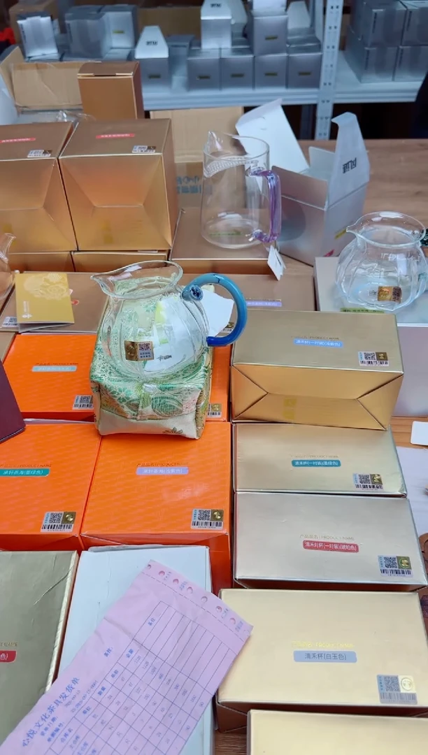 壹*何禾器金标莲君茶海蓝风玉
