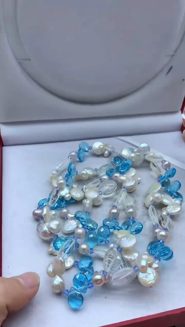 【闪购商品】淡水珍珠颈饰未镶嵌项链