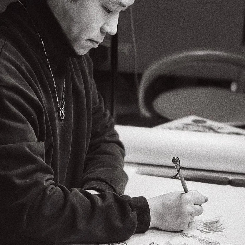 （拍框送画） 北斗神拳 复制画