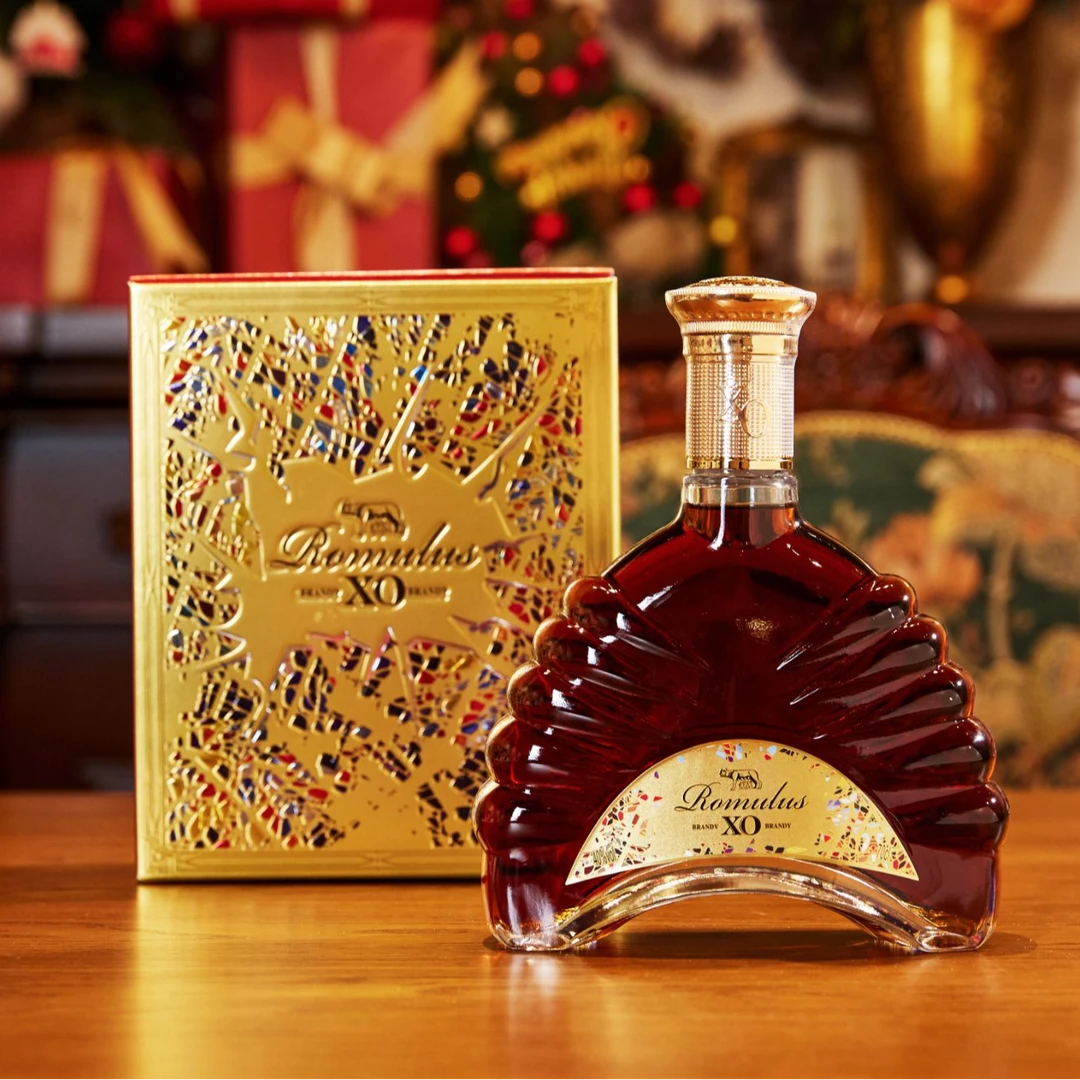 罗慕路斯卡洛曼XO白兰地700ML*4 礼盒礼袋 新年送礼佳品