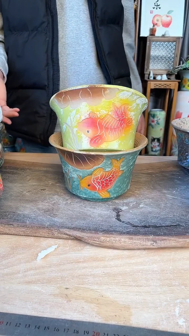 【闪购商品】摆件14-244口17高11    二个