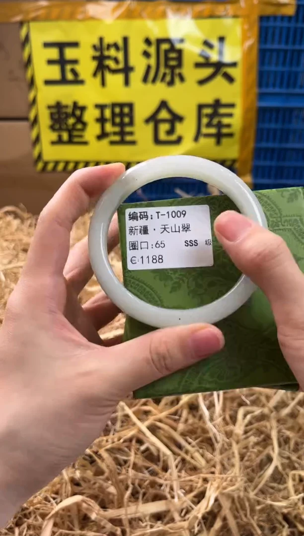 未镶嵌手镯石英质玉T-1009