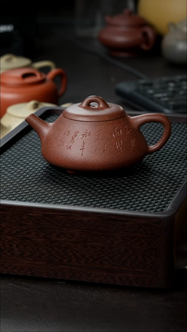 茶壶紫砂老段曼生微瑕半手150