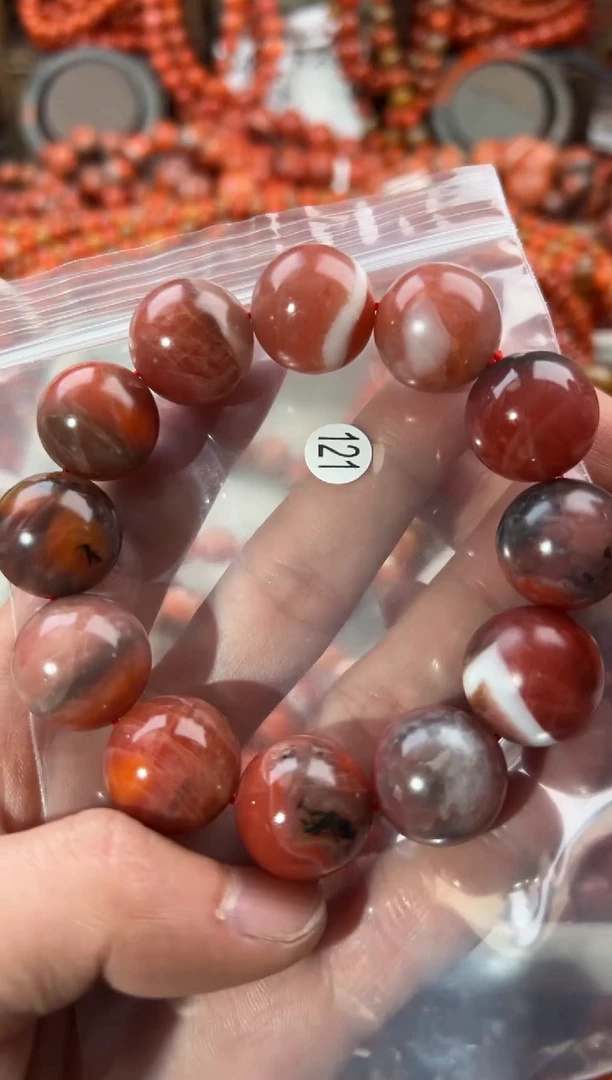 未镶嵌手串南红玛瑙18