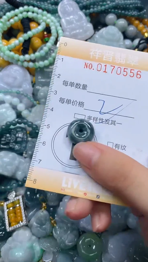 翡翠未镶嵌颈饰闪购0170556多样性发其一