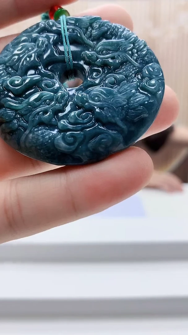 翡翠未镶嵌颈饰4812bb-jj挂件7