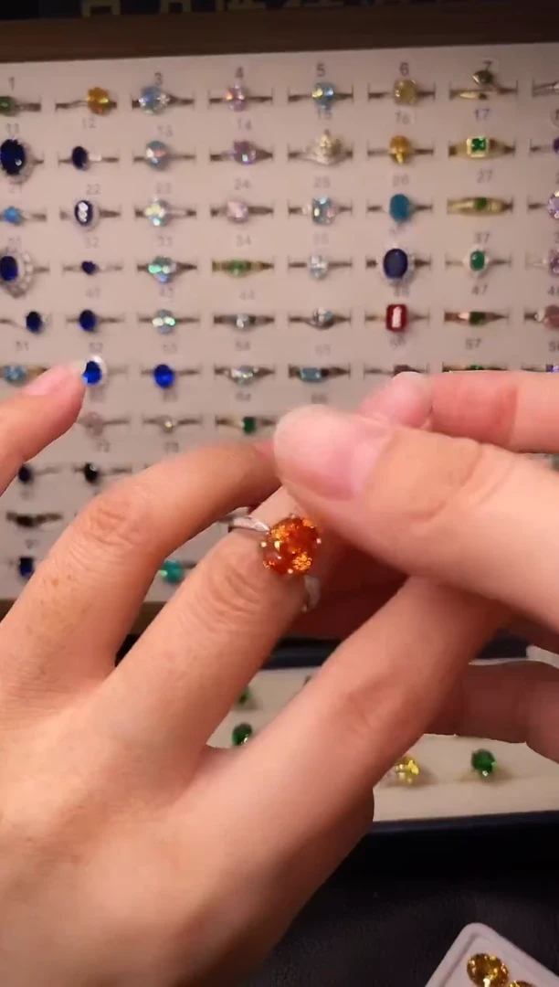 5克拉碧玺（处理）欧美风戒指