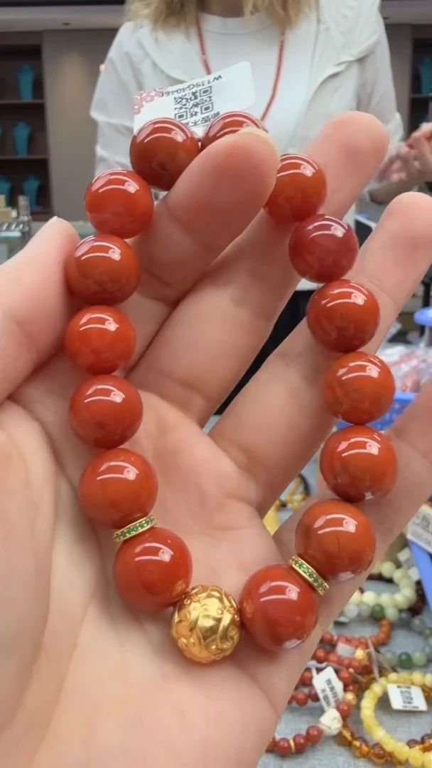 手链未镶嵌南红玛瑙230秒拍号假一罚十