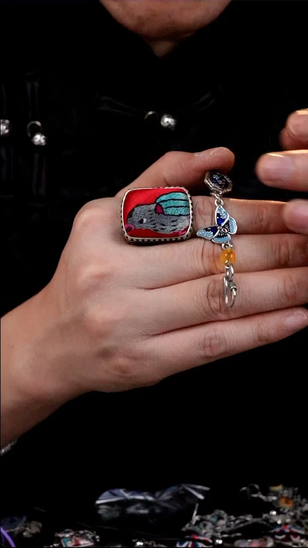 【闪购商品】织绣0110高级文创 直播老绣