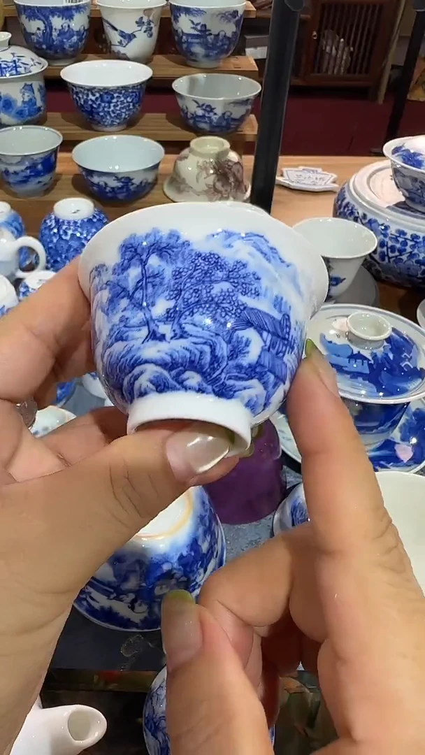 景德镇手工手绘品牌窑口陶瓷产品