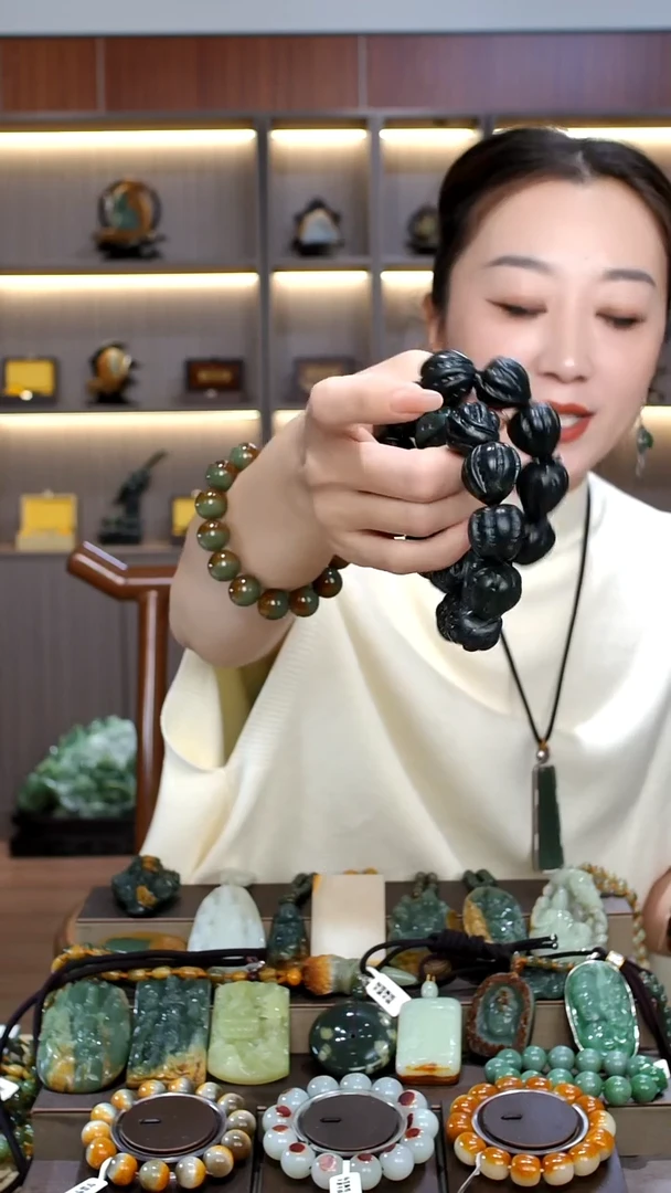 未镶嵌手链和田玉多样性发货其中发一