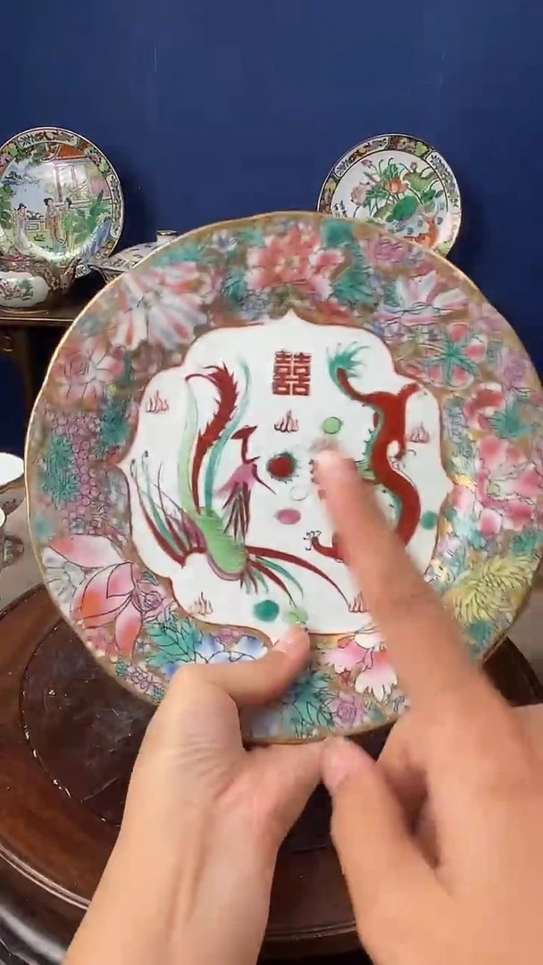 摆件微瑕景德镇厂瓷摆件单件