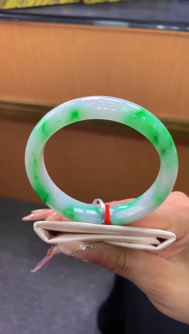 未镶嵌手镯翡翠-F178-正圈58-全款20万-定金2万