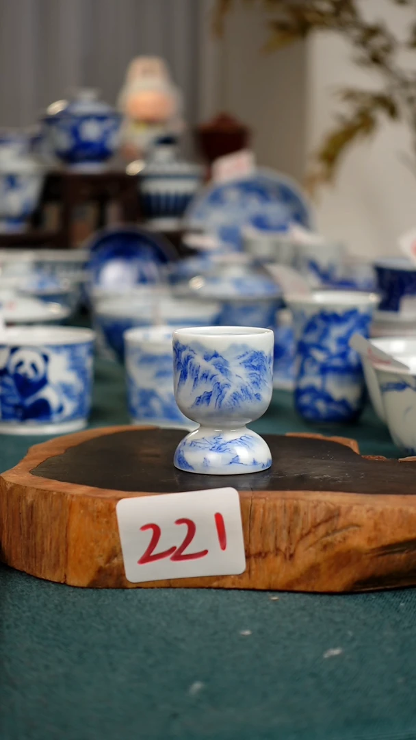 茶杯221全手工手绘茶器