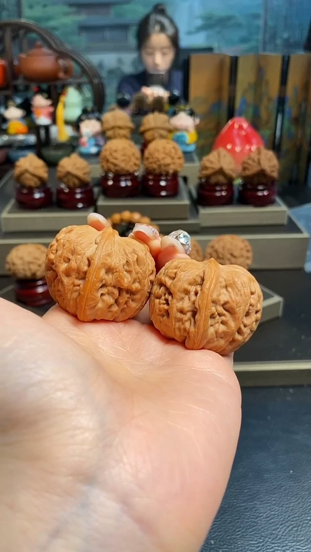 【闪购商品】文玩核桃吊坠H562平谷元宝41