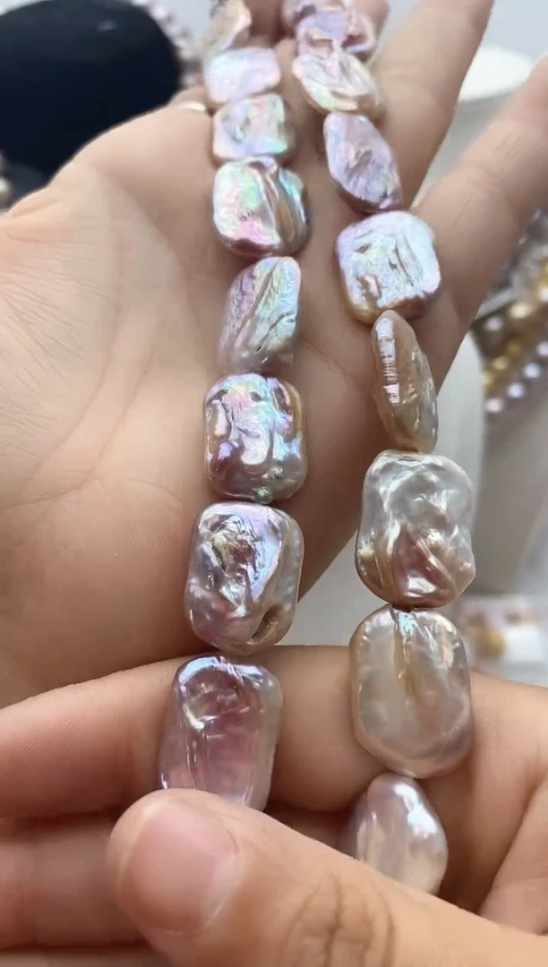 淡水珍珠钛钢颈饰135