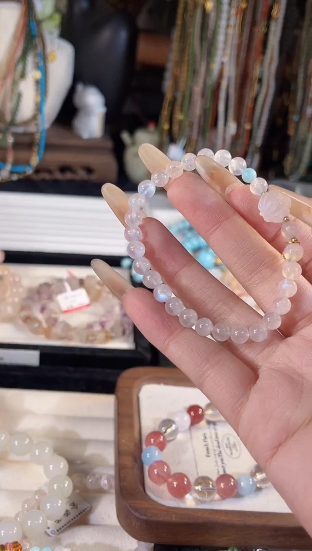 【闪购商品】月光石手链未镶嵌多样性发货其一