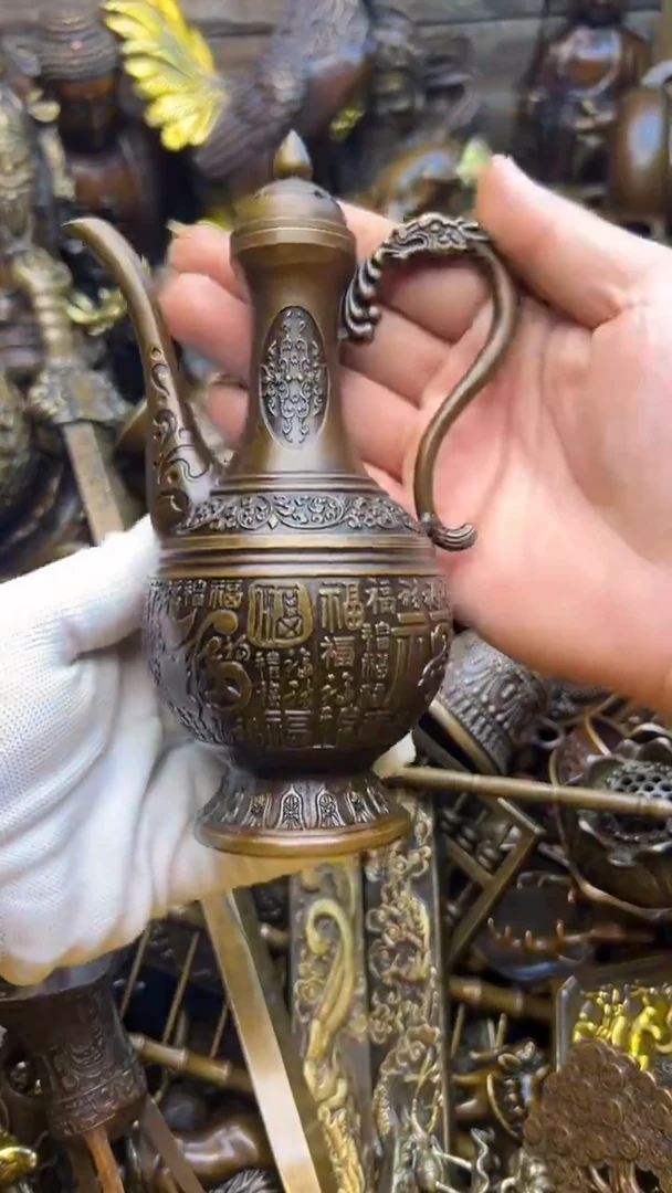 精美铜器，点击下单