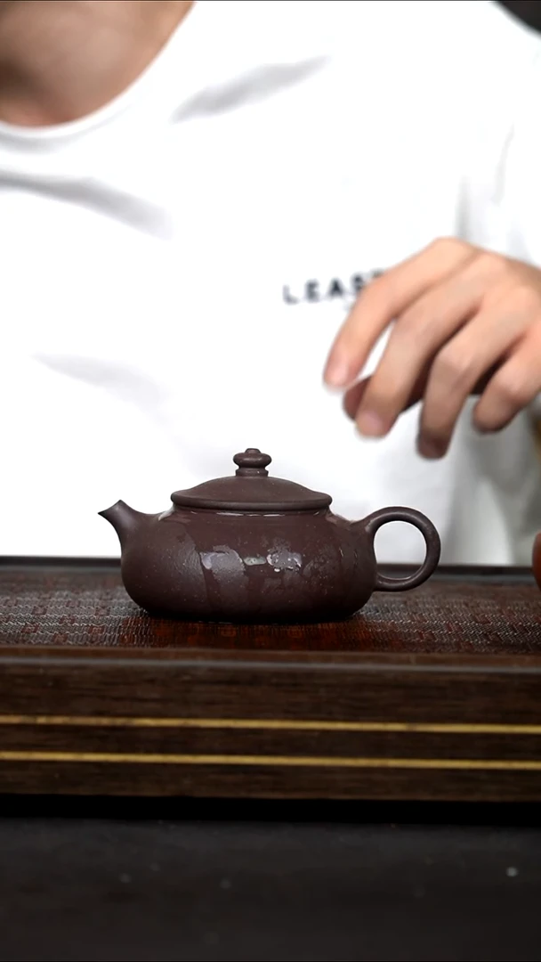 茶壶紫砂 CZP      大水潭天青泥      寒江     160cc