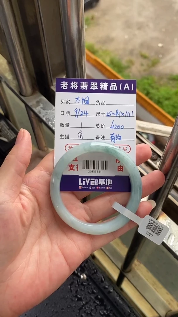 未镶嵌手镯翡翠太**?//20255834