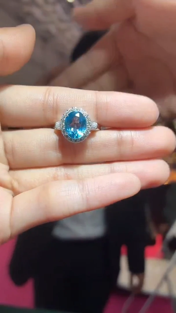 银S925镶嵌托帕石其他（扎德严选）