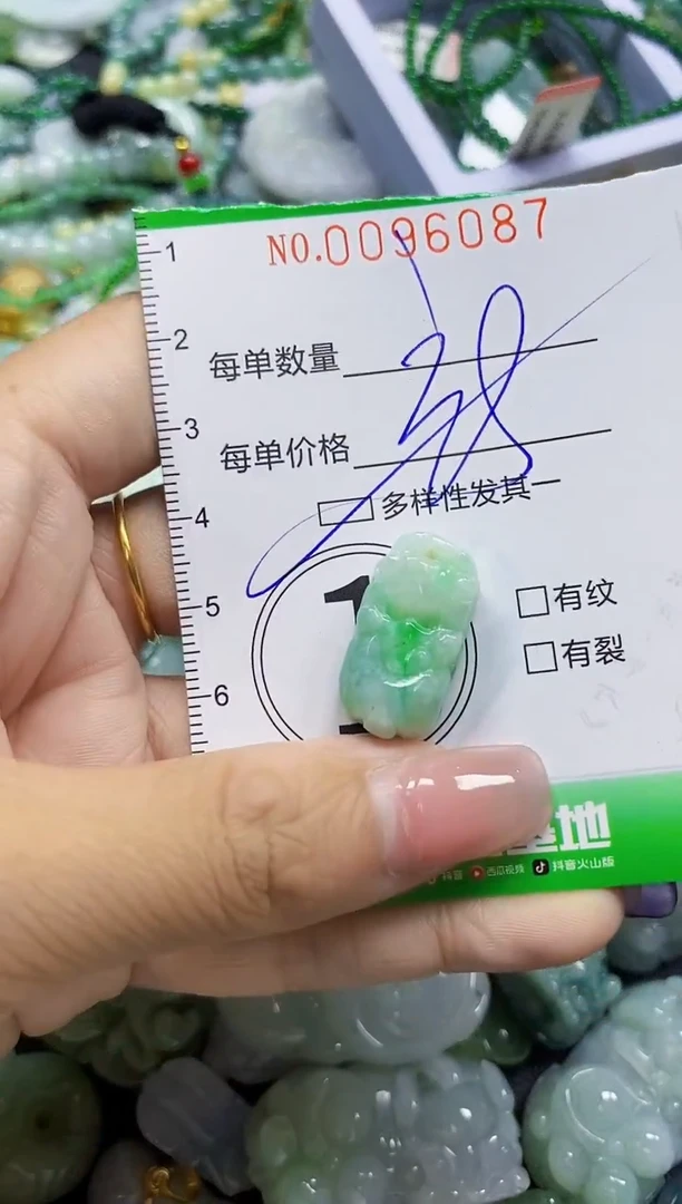 颈饰未镶嵌翡翠翡翠闪购Y0096087多样性发其一