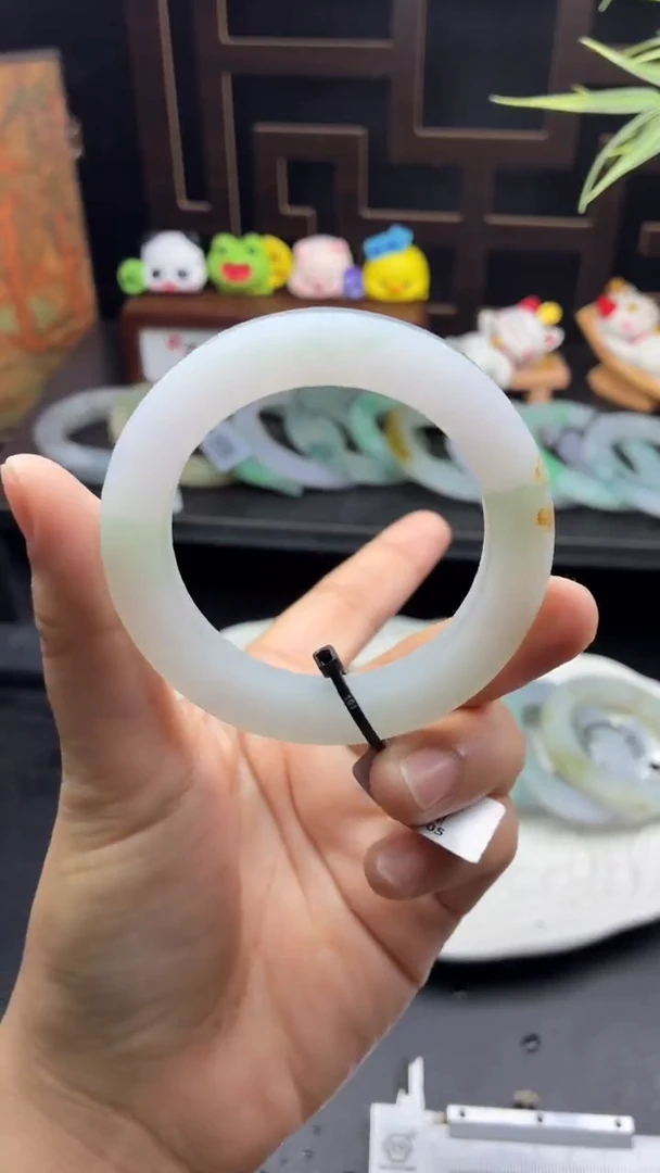 未镶嵌手镯定制翡翠48-54