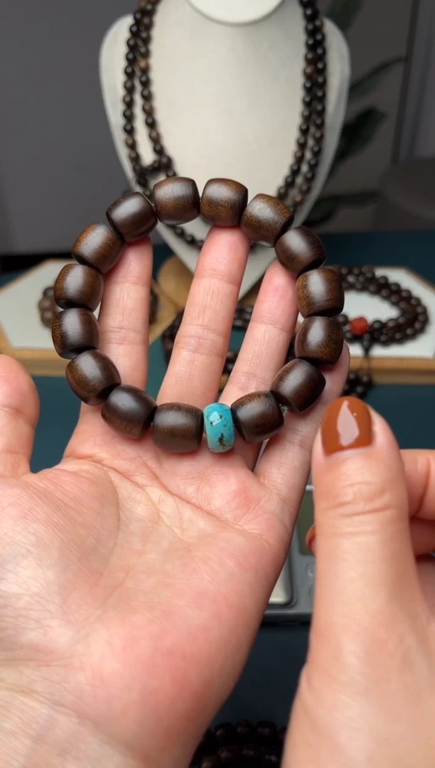 沉香沉香碎屑14MM越南芽庄白奇楠沉水