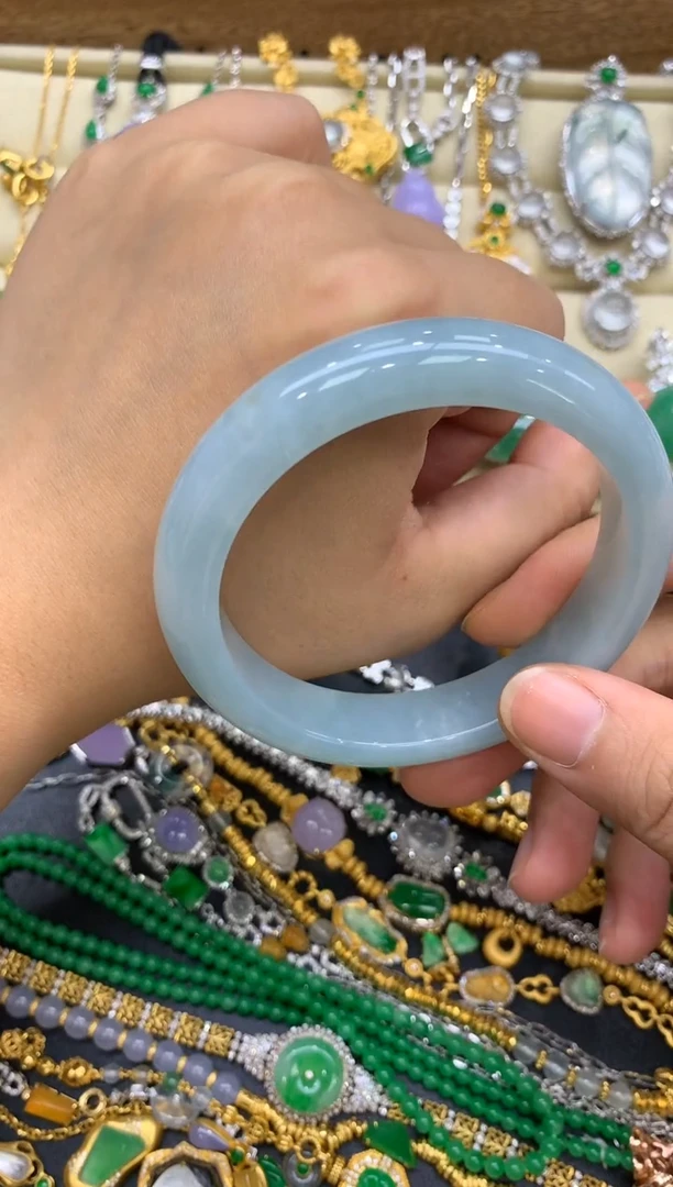 翡翠手镯未镶嵌278-中国好珍宝