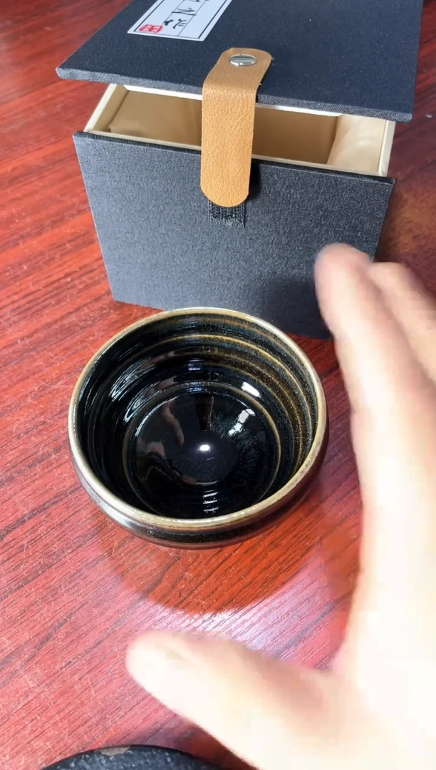 茶盏94   叶紫建盏叶紫建盏