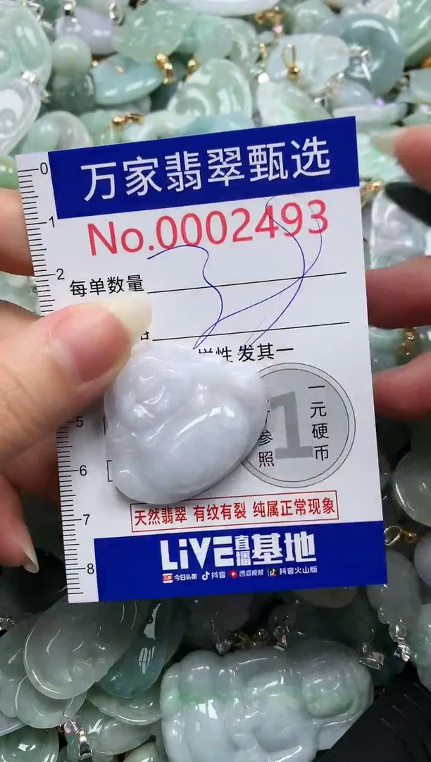 吊坠(不含链)未镶嵌翡翠2493