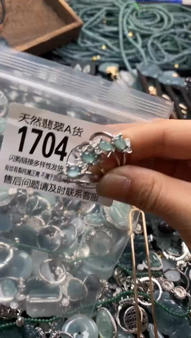 【闪购商品】翡翠颈饰未镶嵌多样性发其一1704