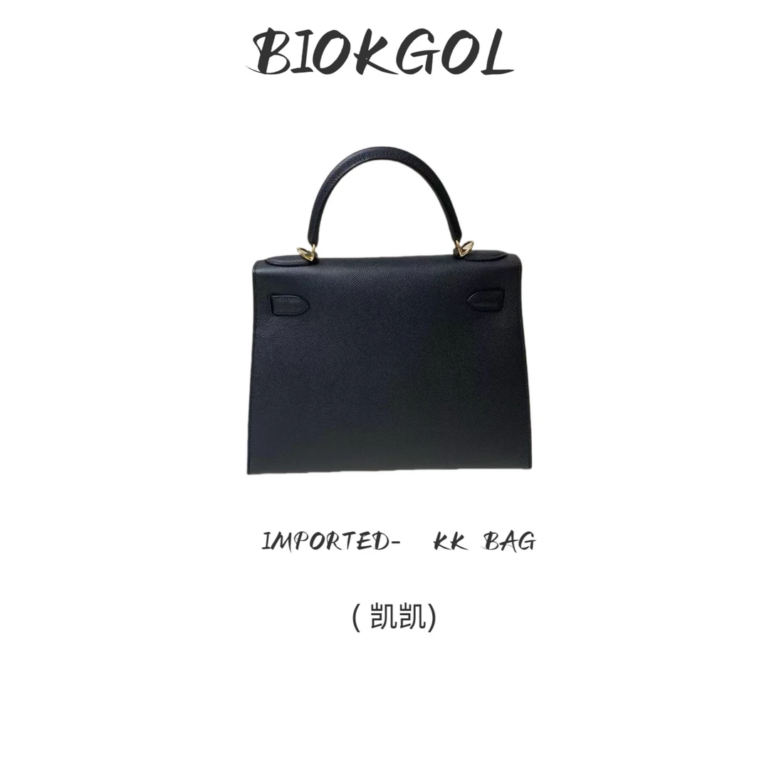 BIOKGOL/百顾原创设计  高定真皮   斜挎手提包     9491