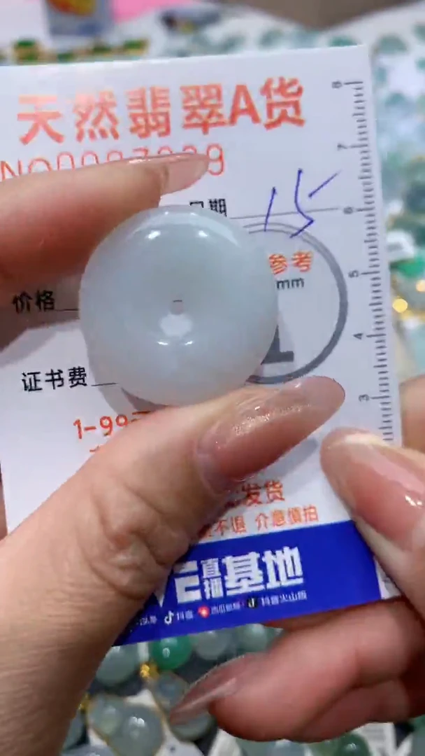 【闪购商品】翡翠颈饰未镶嵌天然缅甸A货翡翠15