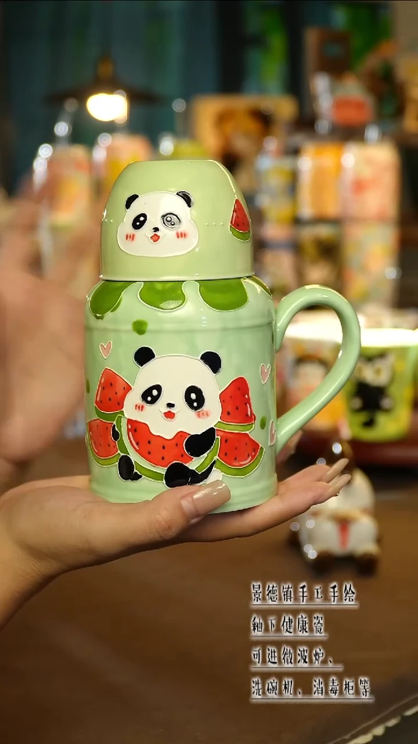 景德镇陶瓷手工手绘&