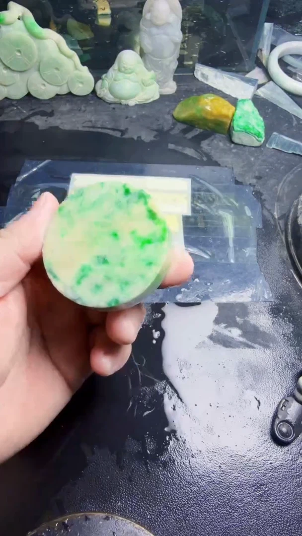 未镶嵌挂件翡翠天然翡翠128