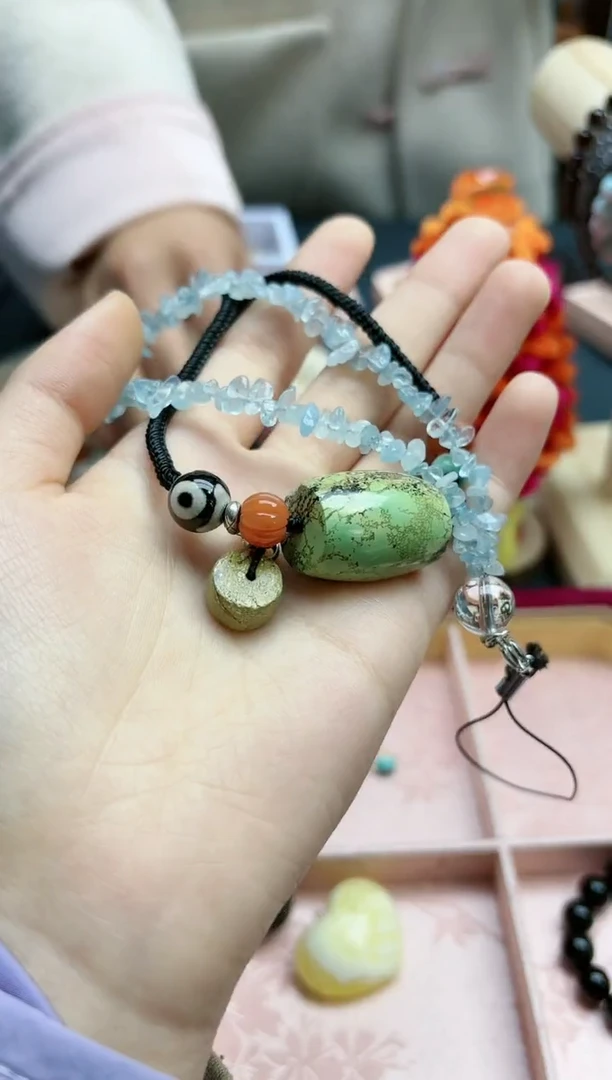 【闪购商品】海蓝宝石手串未镶嵌海蓝宝石手串*1 YX