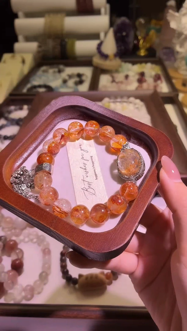 未镶嵌手串水晶6号闪购浇花设计款