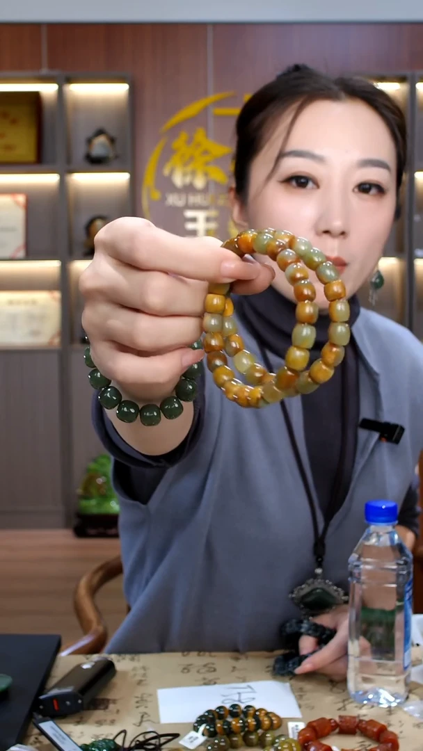 未镶嵌手串和田玉多样性发货其中发一