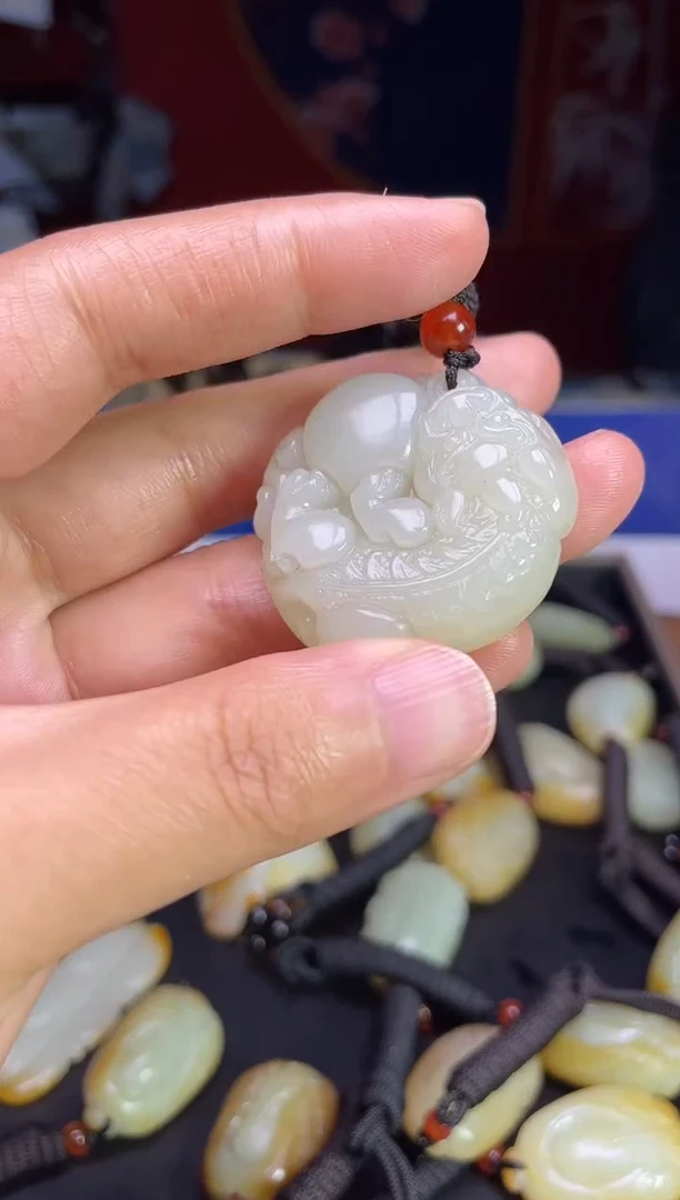 颈饰未镶嵌和田玉123