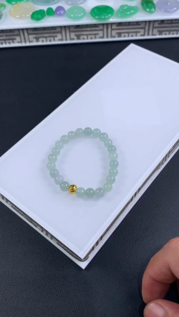 未镶嵌手链翡翠翡翠