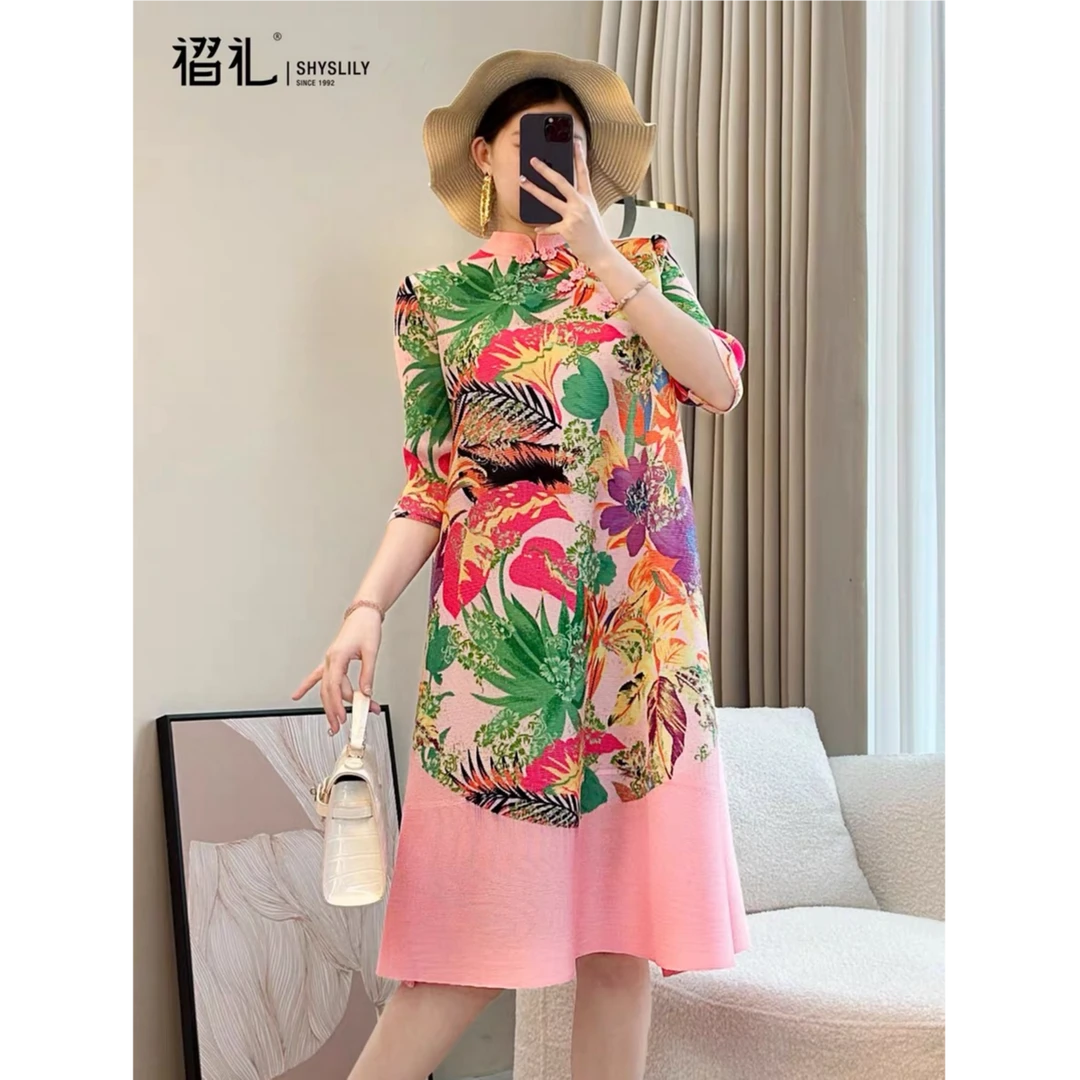 2026新款时尚气质宽松减龄裙子女气质显瘦连衣裙