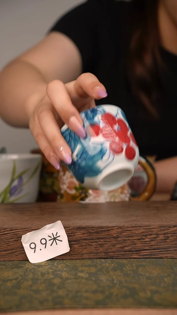 摆件泥垚手作 景德镇手工手绘器物